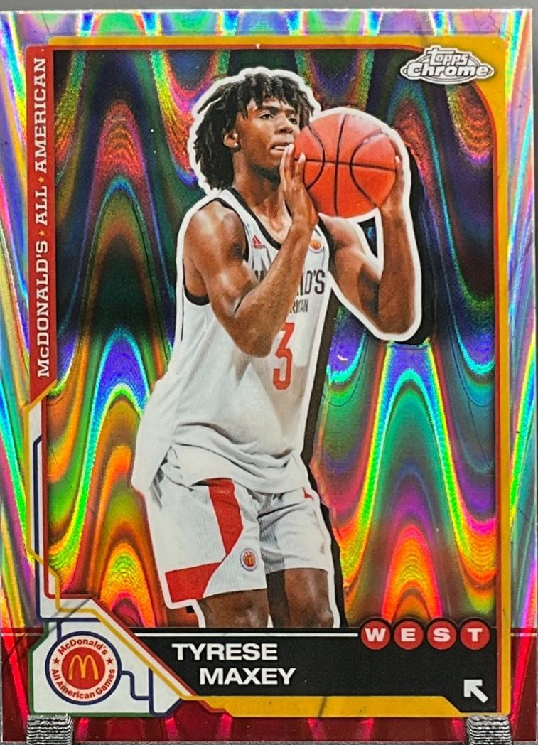 Tyrese Maxey [RayWave Refractor] #80