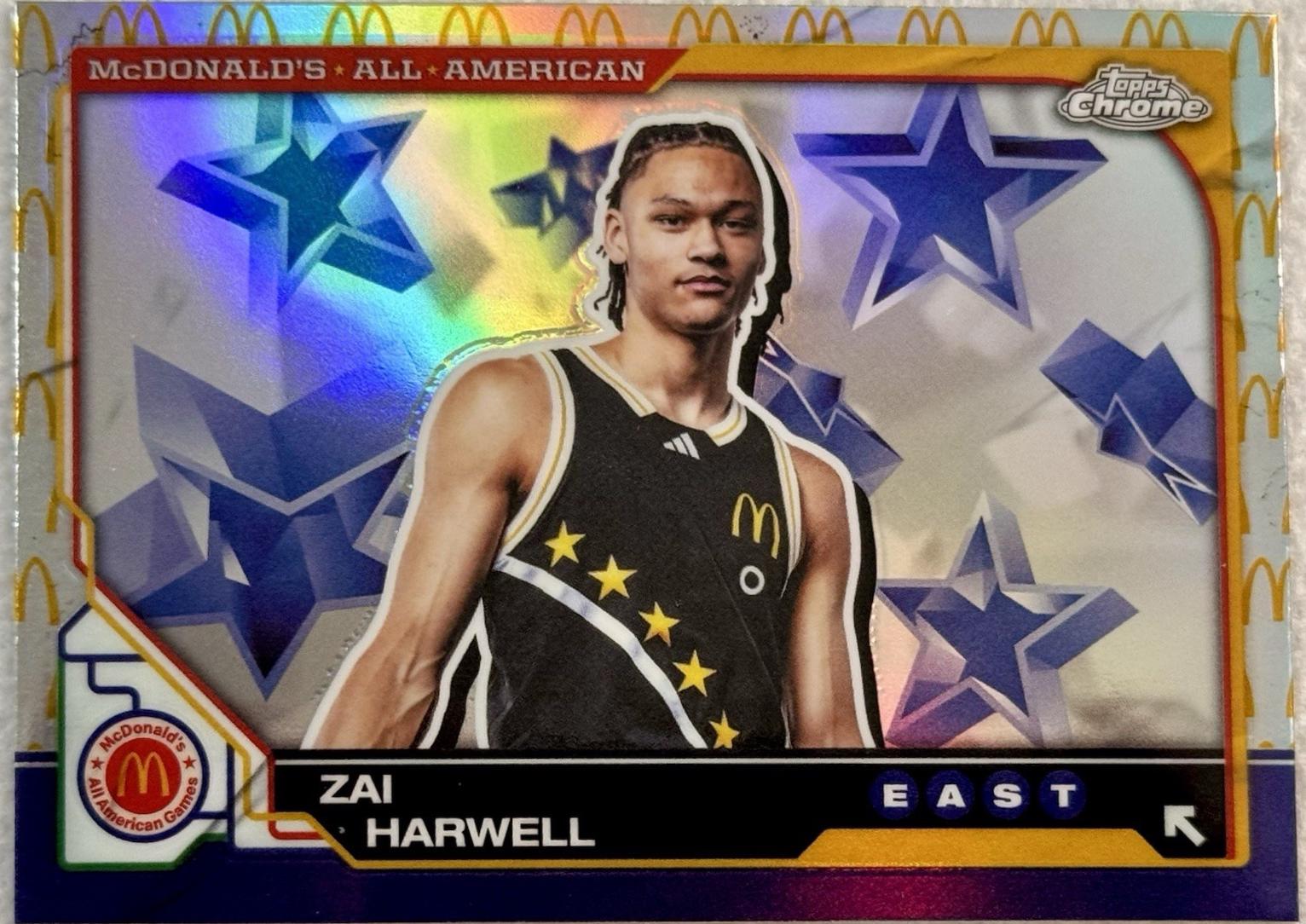 Zai Harwell [McDonald's Logo Refractor] #43