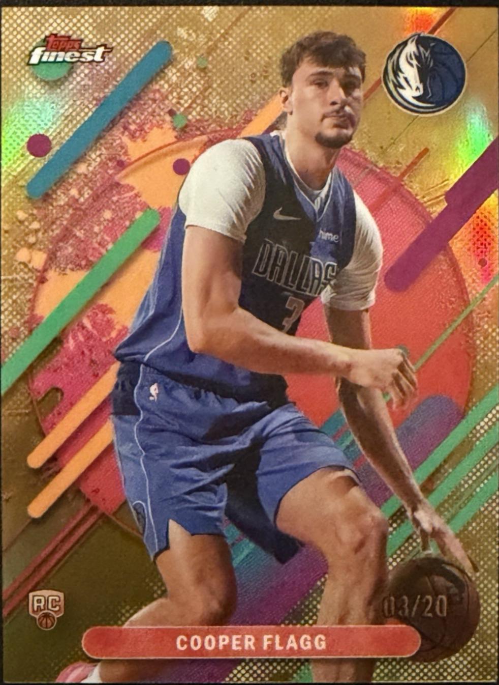 Cooper Flagg [Gold Refractor] #201