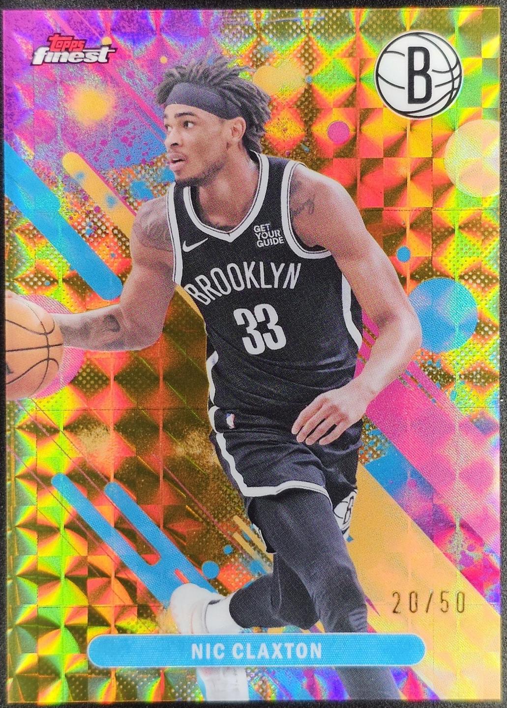 Nic Claxton [Gold Geometric Refractor] #24