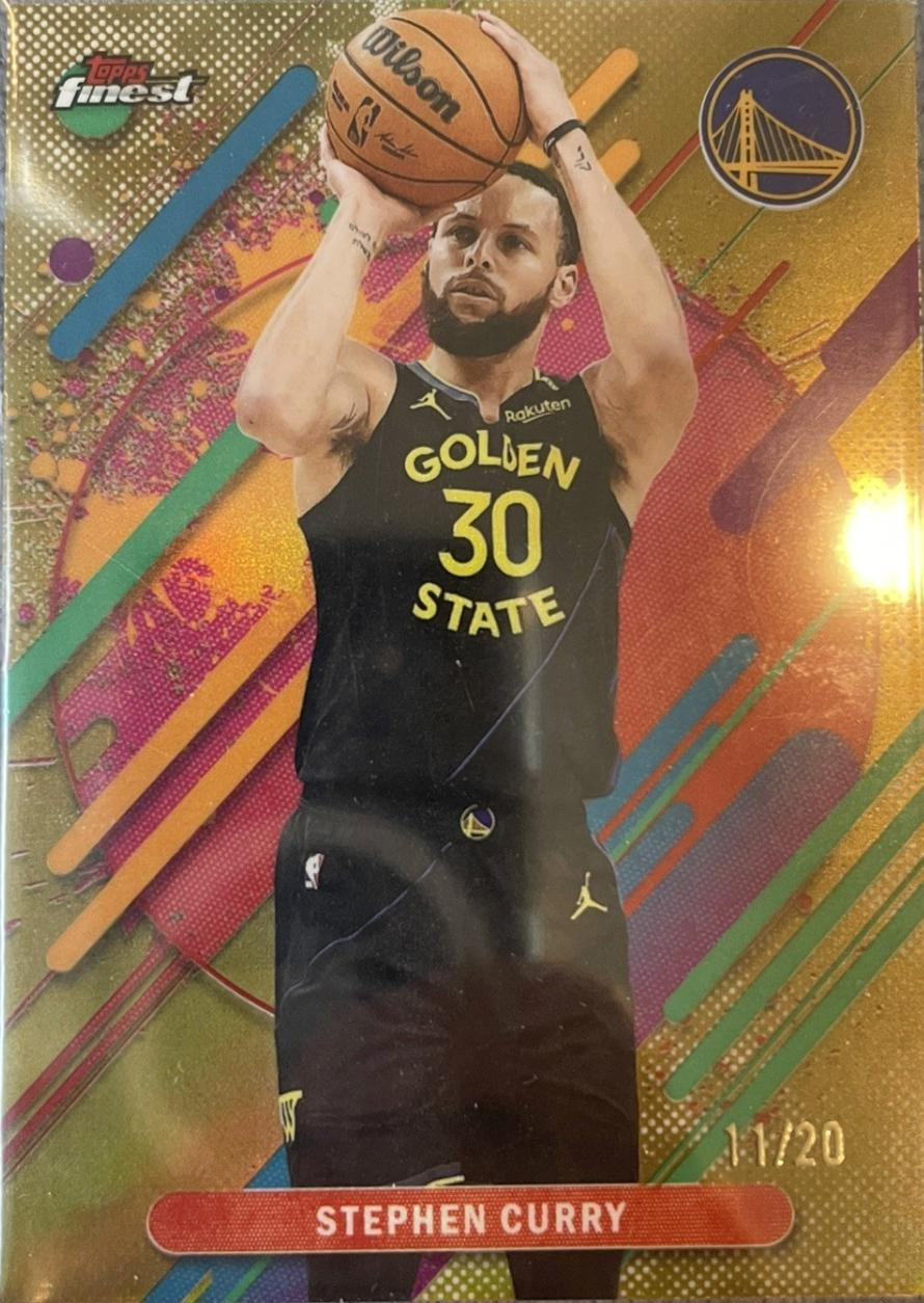 Stephen Curry [Gold Refractor] #274