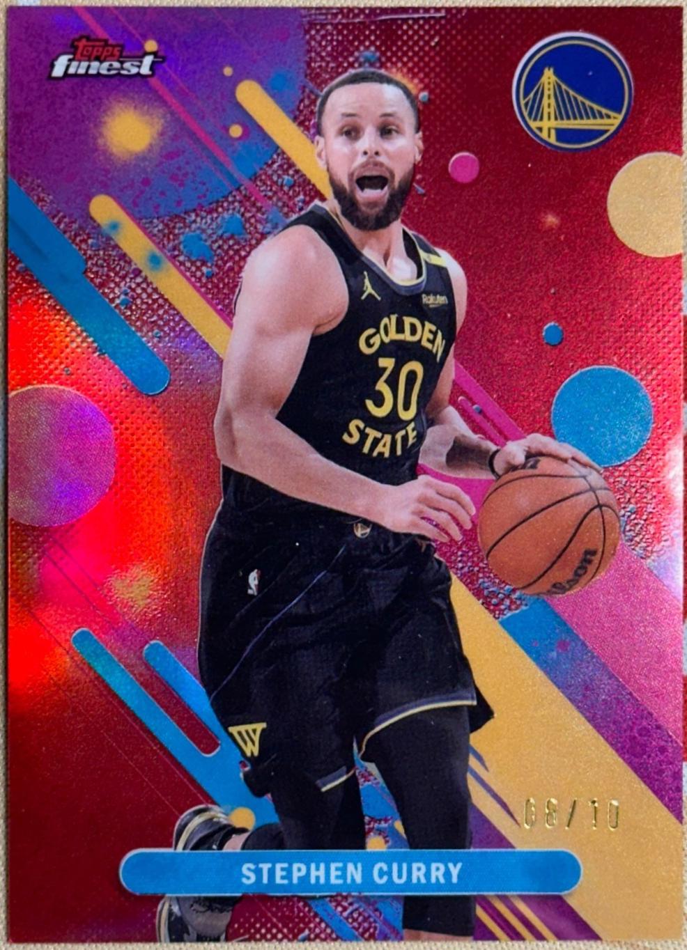 Stephen Curry [Red Refractor] #74
