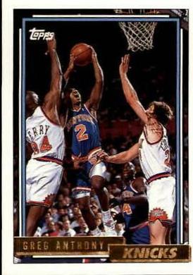 Greg Anthony #166