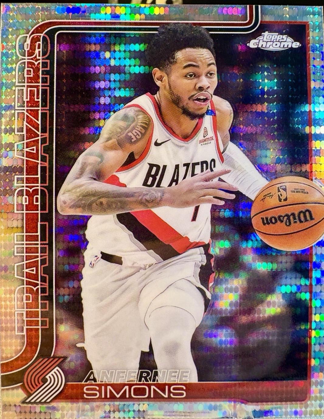 Anfernee Simons [Pulsar Refractor] #122