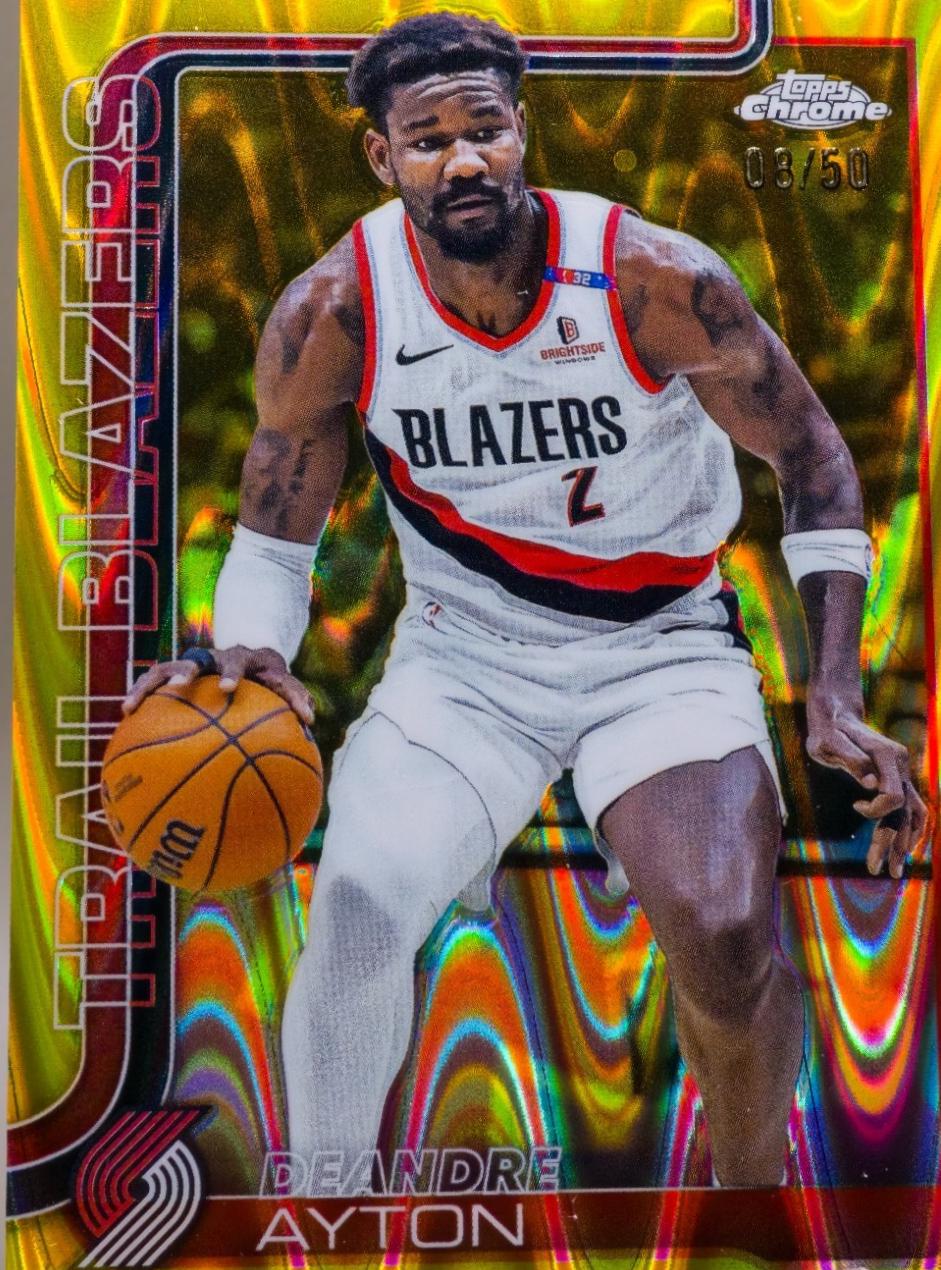 Deandre Ayton [RayWave Gold Refractor] #168