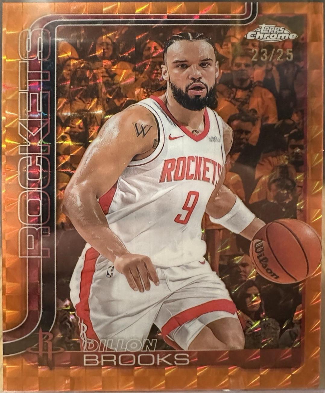 Dillon Brooks [Orange Geometric Refractor] #70