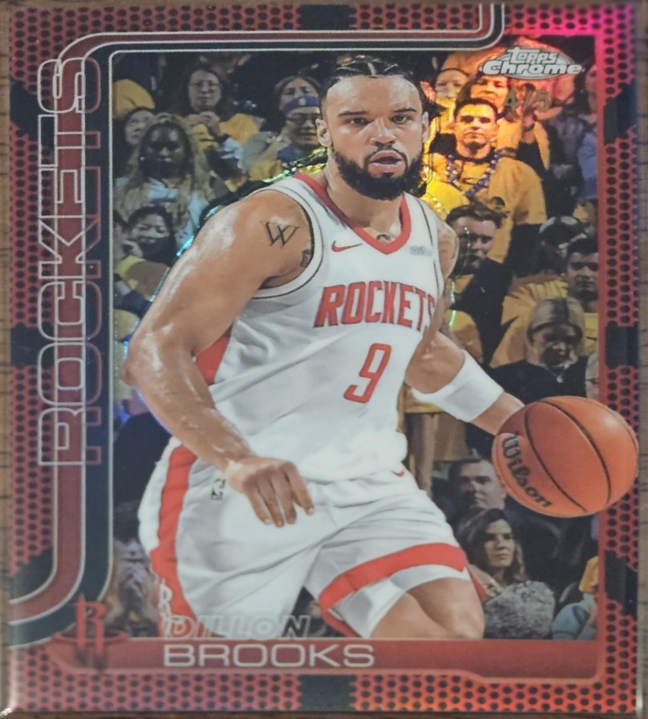 Dillon Brooks [Red Basketball Refractor] #70