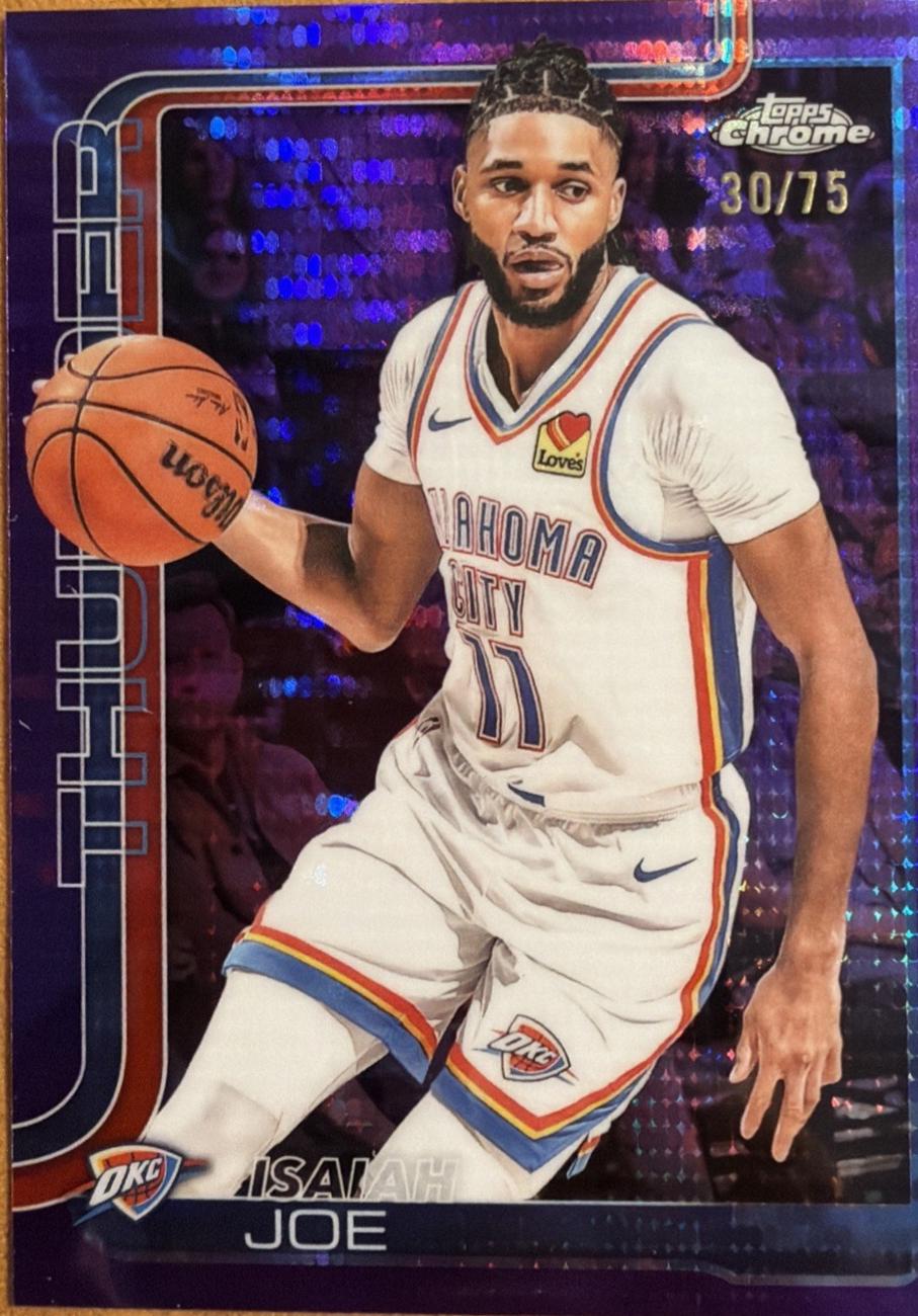 Isaiah Joe [Pulsar Purple Refractor] #121