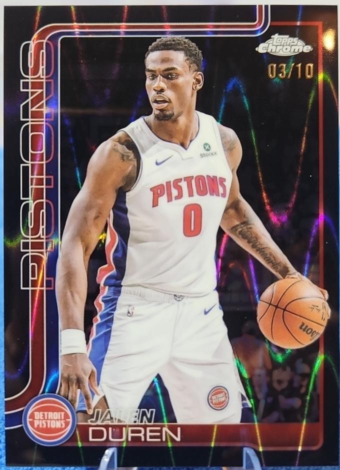 Jalen Duren [RayWave Black Refractor] #57