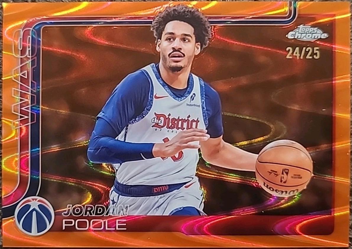 Jordan Poole [RayWave Orange Refractor] #207