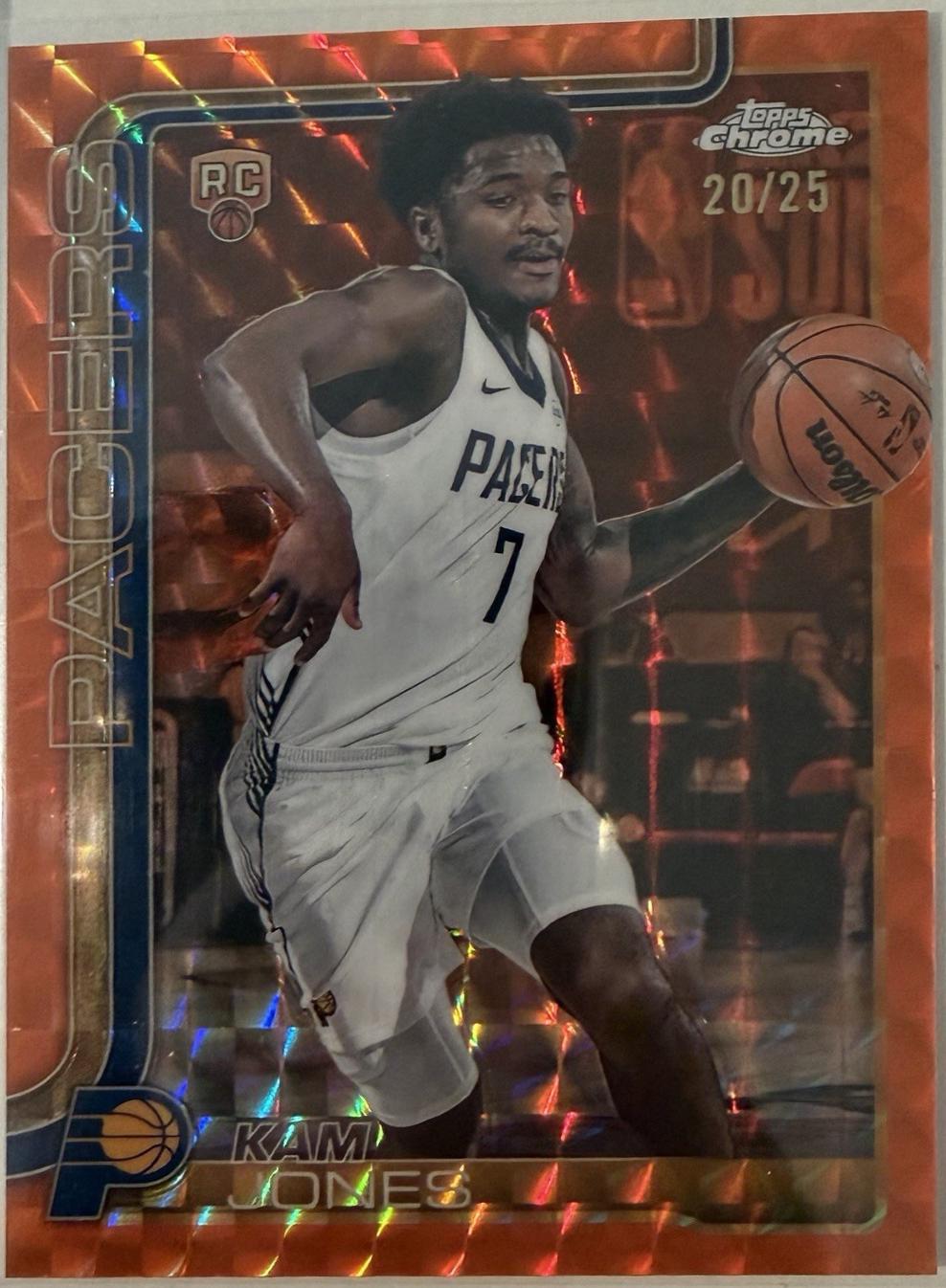 Kam Jones [Orange Geometric Refractor] #289