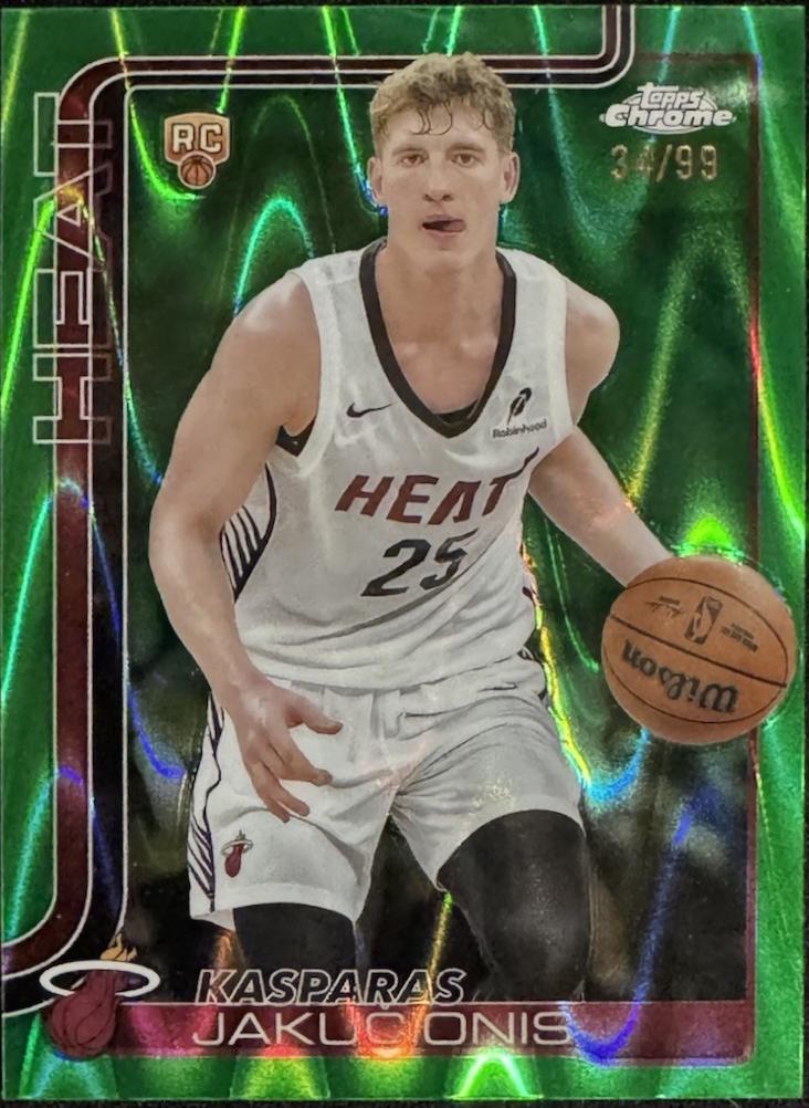 Kasparas Jakucionis [RayWave Green Refractor] #270