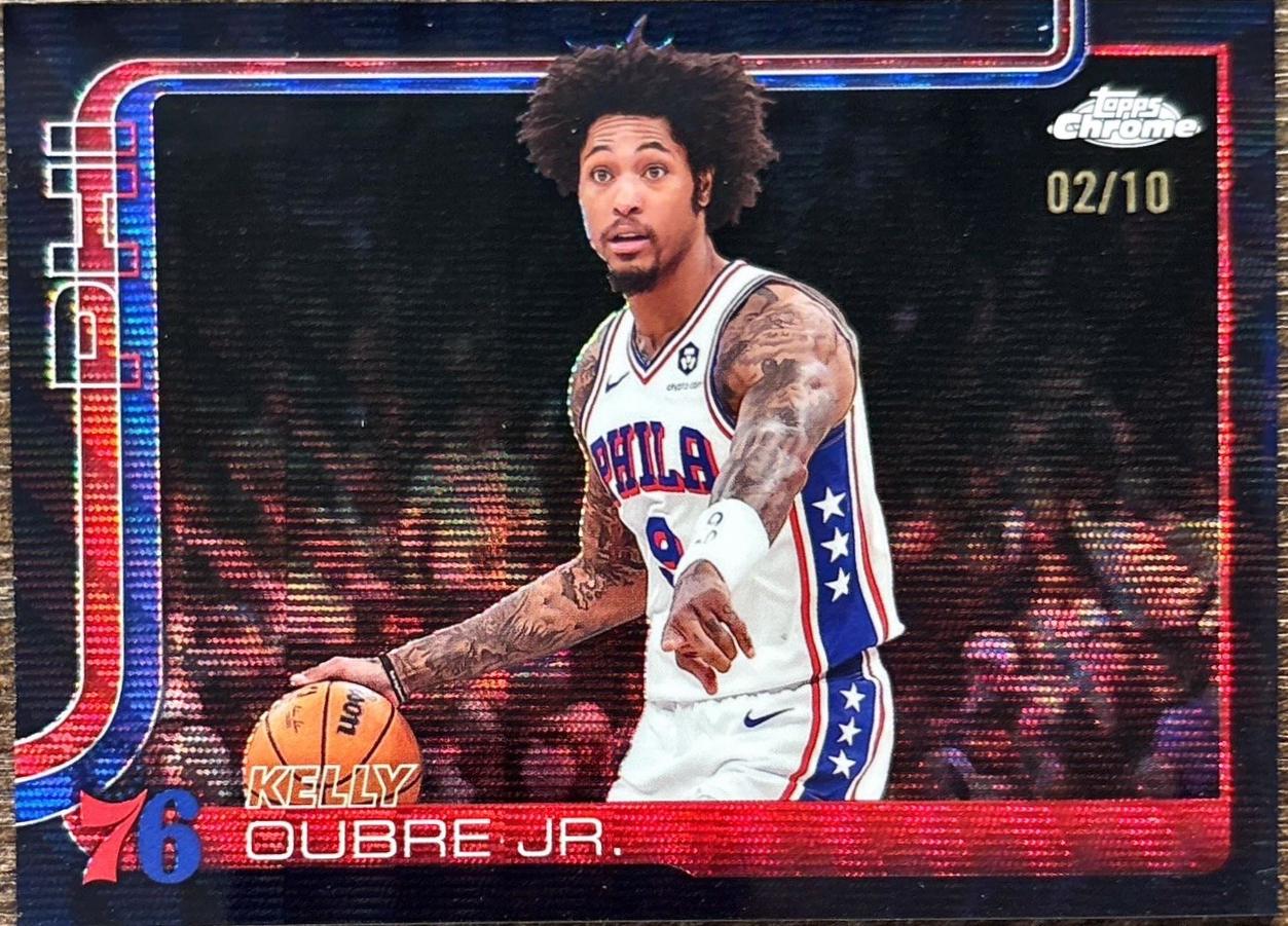 Kelly Oubre Jr. [Black Wave Refractor] #114