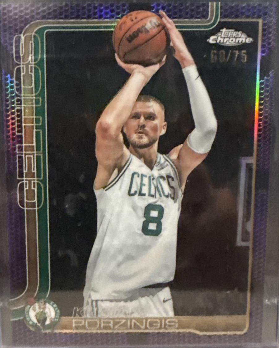 Kristaps Porzingis [Purple Basketball Refractor] #41