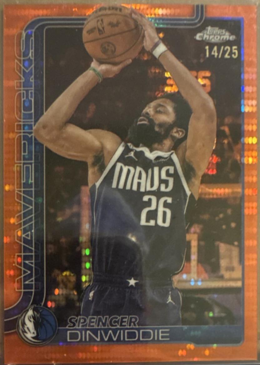 Spencer Dinwiddie [Orange Refractor] #13
