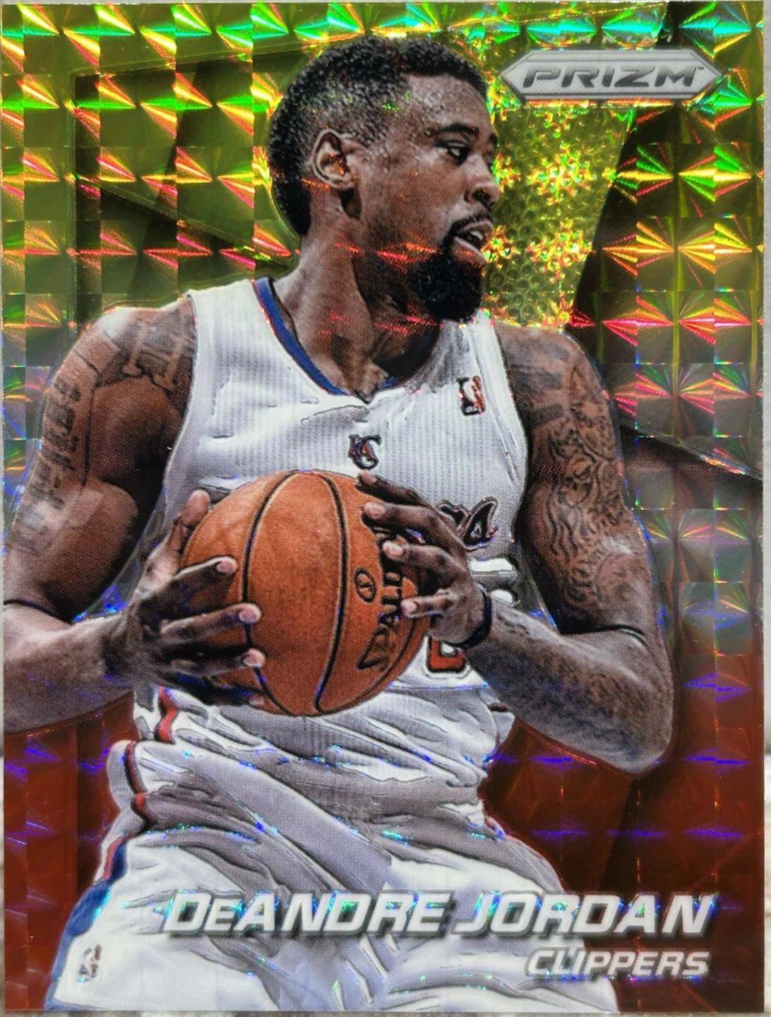 DeAndre Jordan [Yellow and Red Mosaic Prizm] #41