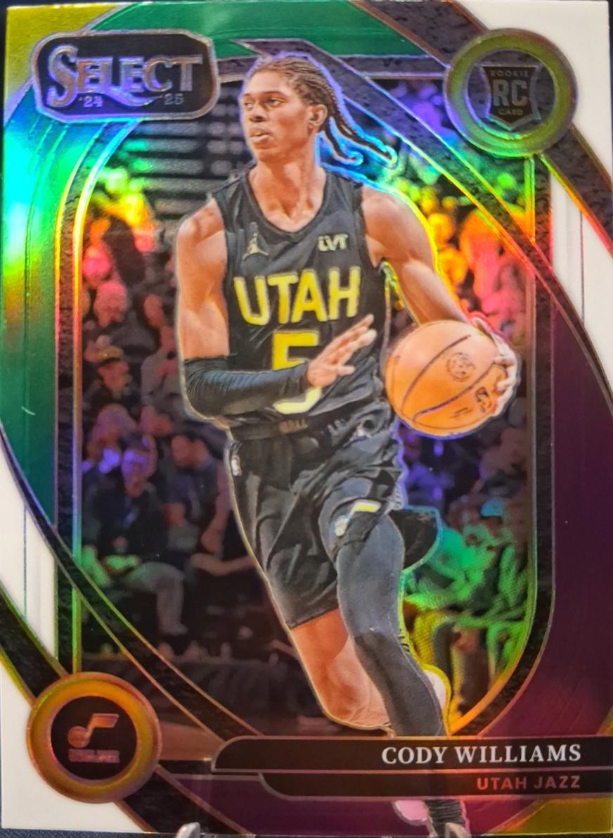 Cody Williams [Green White Purple Prizm] #296