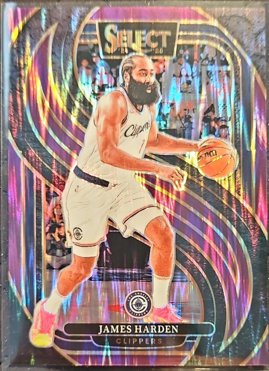James Harden [Purple Flash Prizm] #103