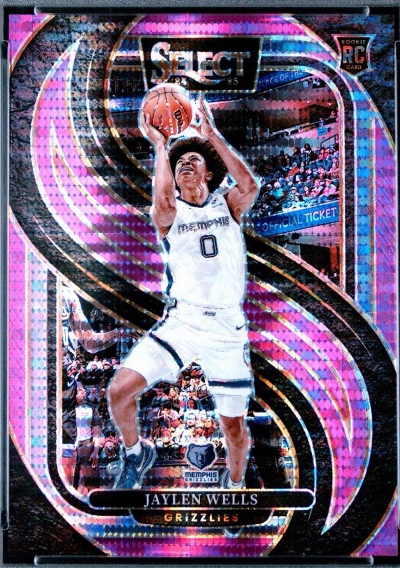 Jaylen Wells [Neon Purple Pulsar Prizm] #188