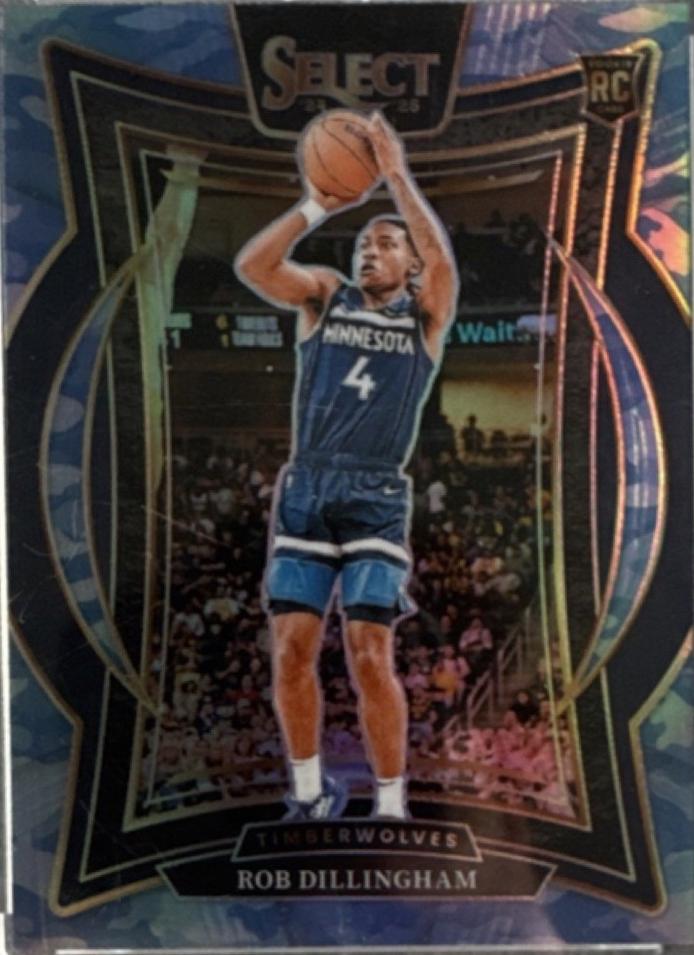 Rob Dillingham [Blue Tectonic Prizm] #84