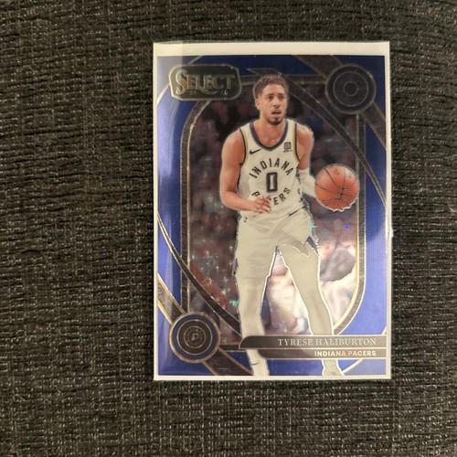 Tyrese Haliburton [Blue Stars Prizm] #220
