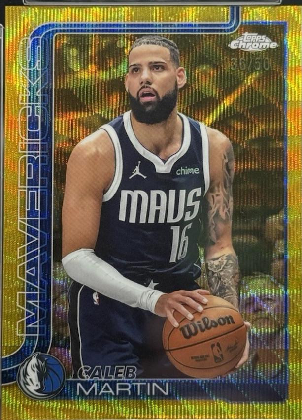 Caleb Martin [Gold Wave Refractor] #87