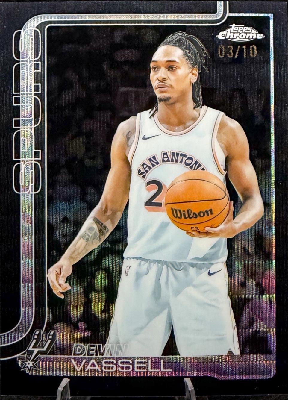 Devin Vassell [Black Wave Refractor] #202