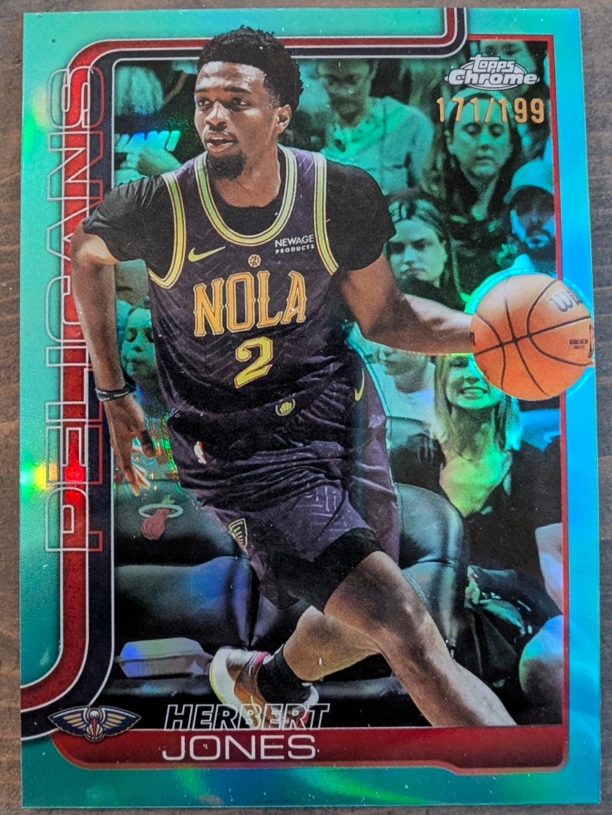 Herbert Jones [Aqua Refractor] #120