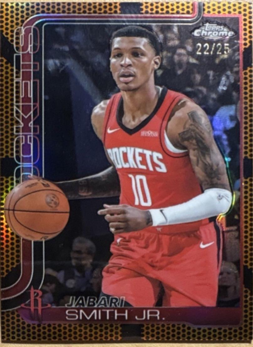 Jabari Smith Jr. [Orange Basketball Refractor] #62