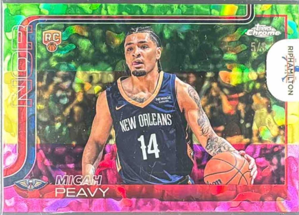 Micah Peavy [Tri-Color Refractor] #291
