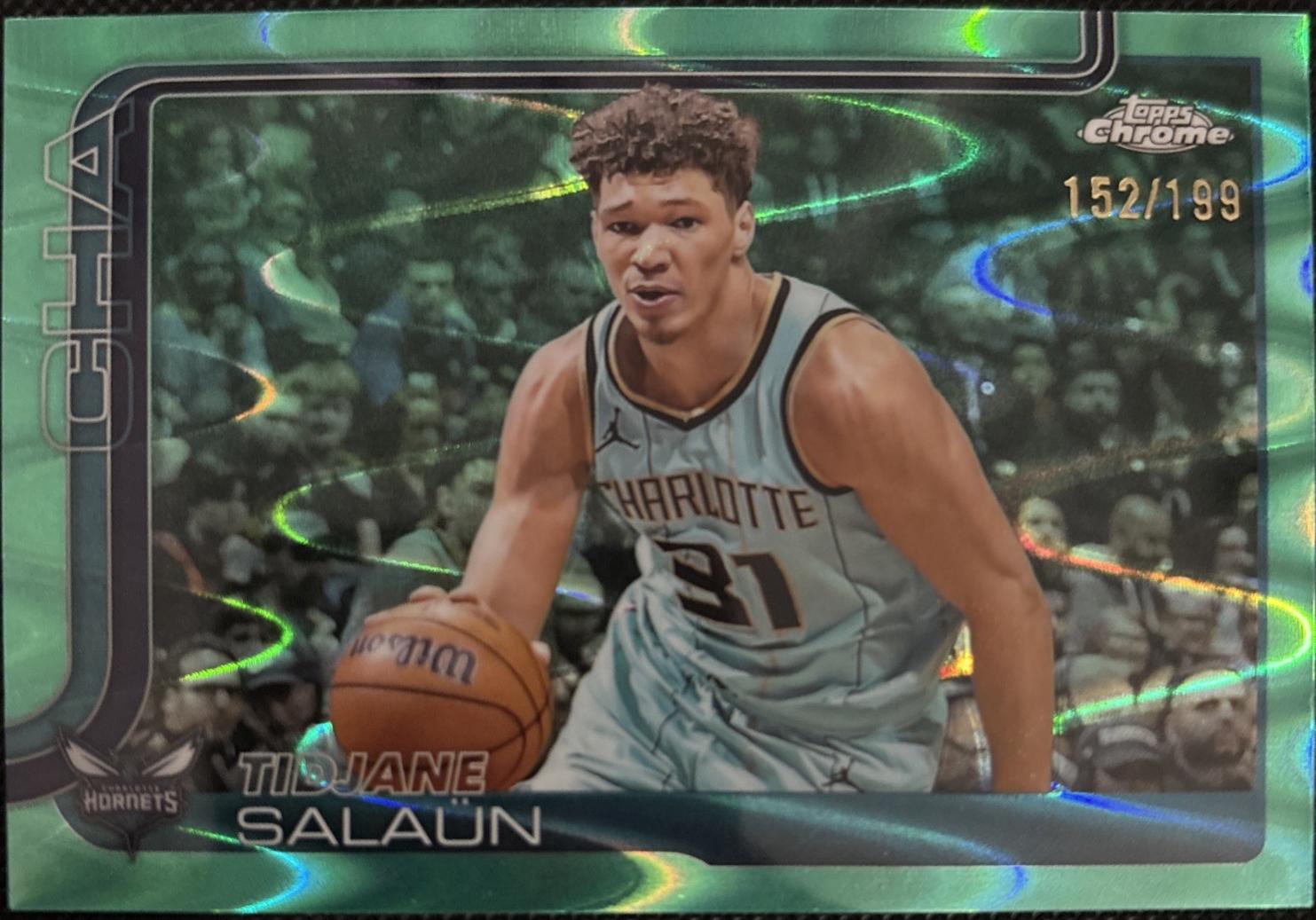 Tidjane Salaun [RayWave Aqua Refractor] #8