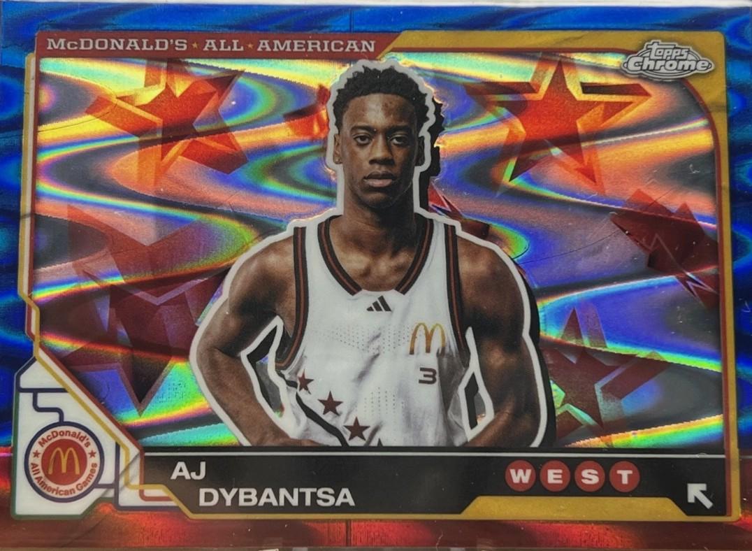 AJ Dybantsa [Blue RayWave Refractor] #45