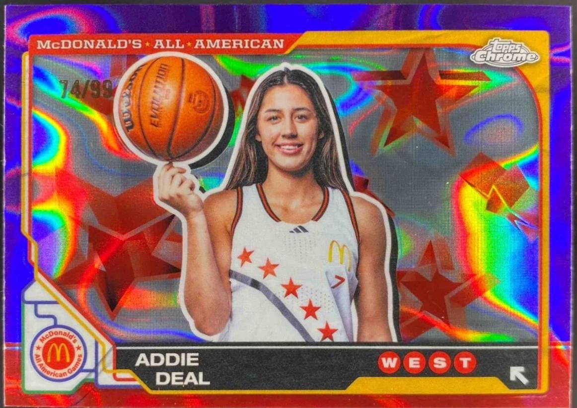 Addie Deal [Purple Lava Refractor] #67