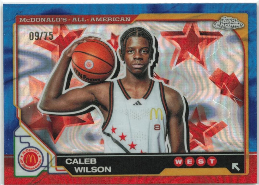 Caleb Wilson [Blue Lava Refractor] #48