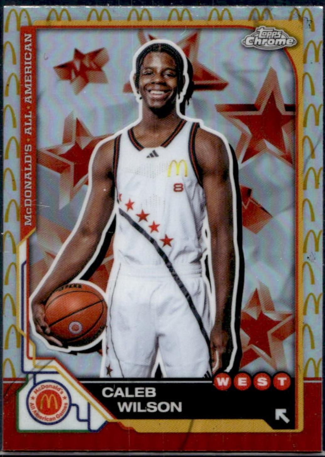 Caleb Wilson [McDonald's Logo Refractor] #10