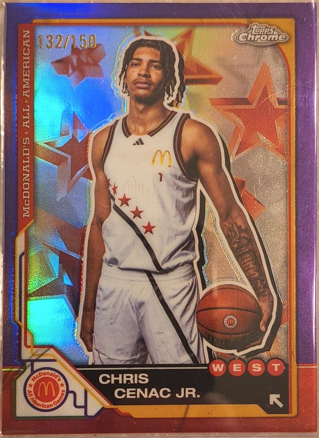 Chris Cenac Jr. [Purple Refractor] #11