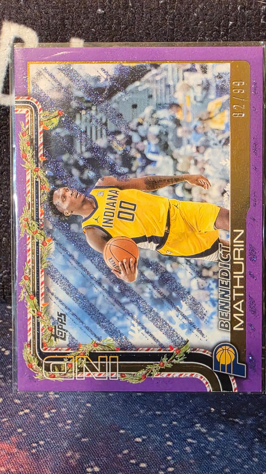 Bennedict Mathurin [Purple Metallic Glitter] #H39