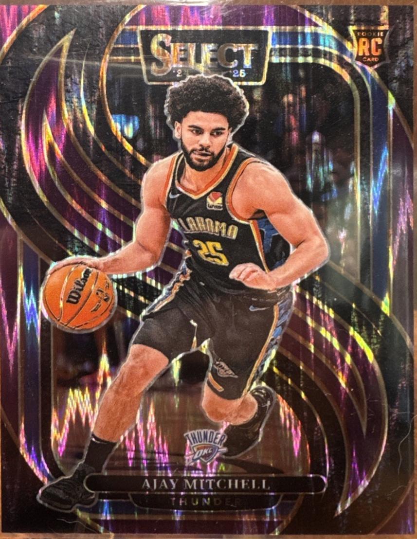 Ajay Mitchell [Purple Flash Prizm] #194
