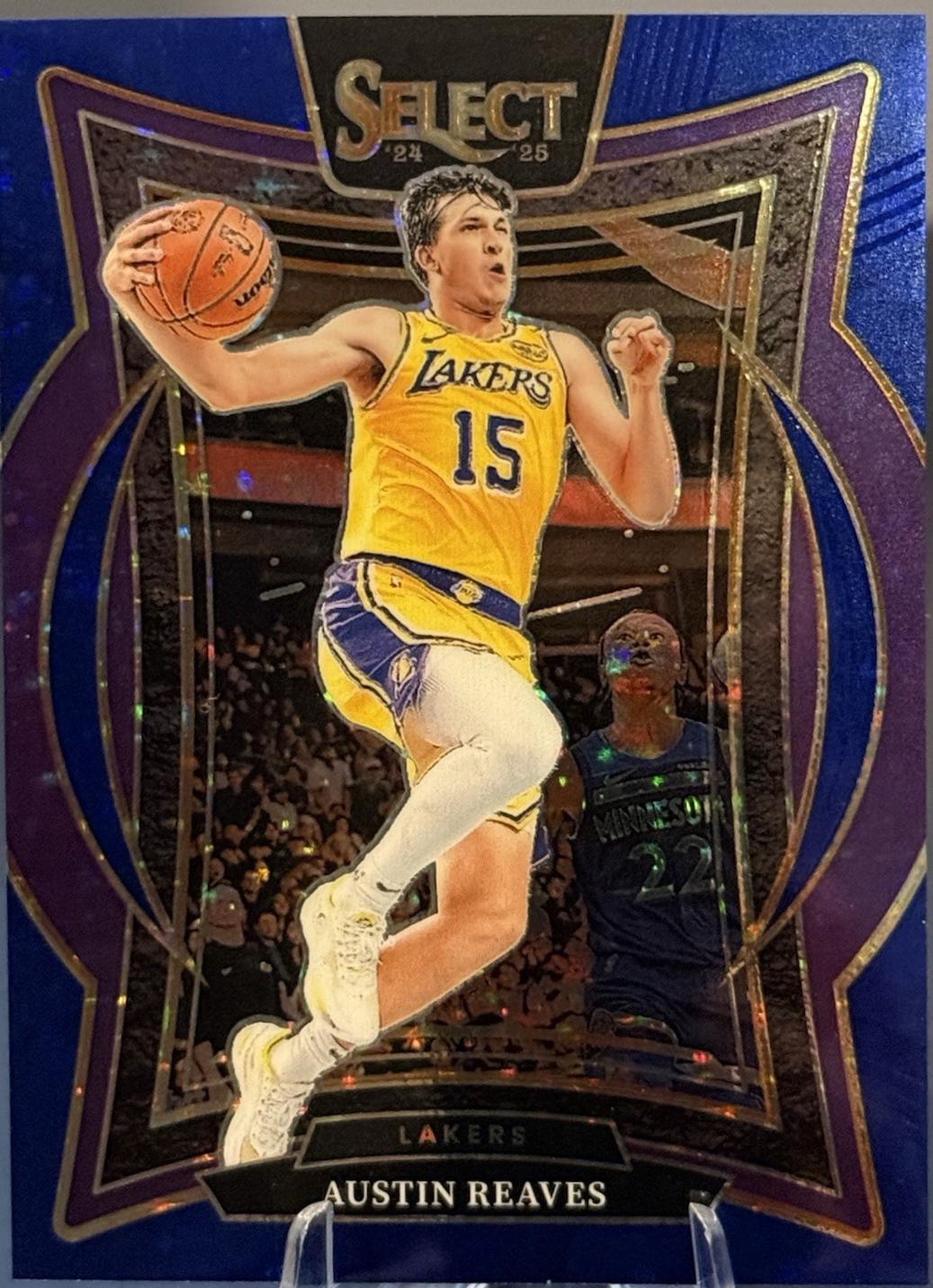 Austin Reaves [Blue Stars Prizm] #320