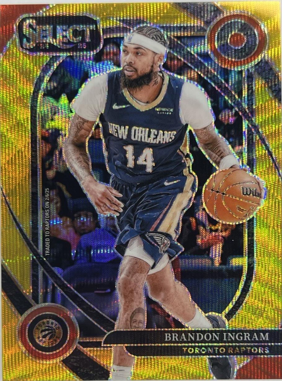 Brandon Ingram [Gold Wave Prizm] #255