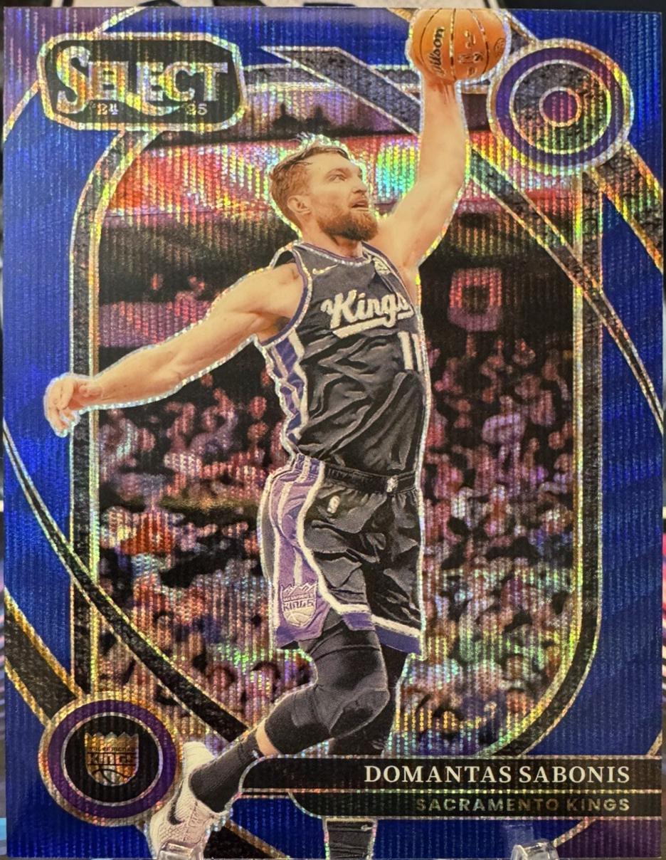 Domantas Sabonis [Blue Wave Prizm] #253