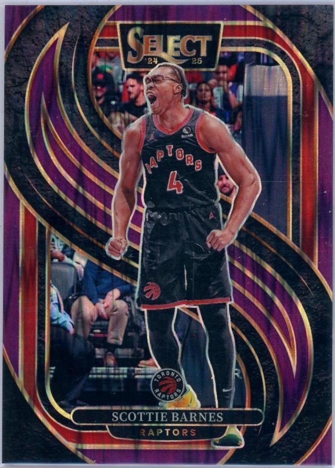 Scottie Barnes [Purple Flash Prizm] #125