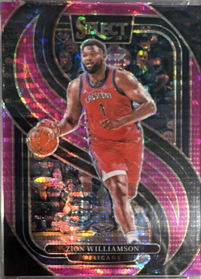 Zion Williamson [Neon Purple Pulsar Prizm] #138
