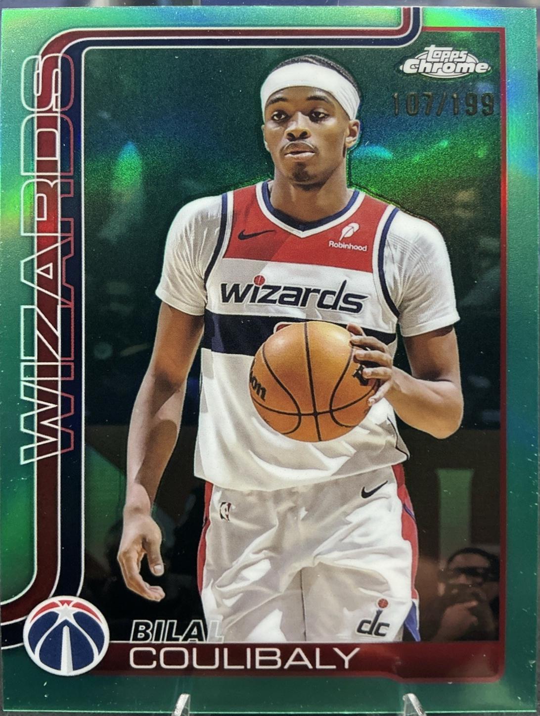 Bilal Coulibaly [Green Basketball Refractor] #208