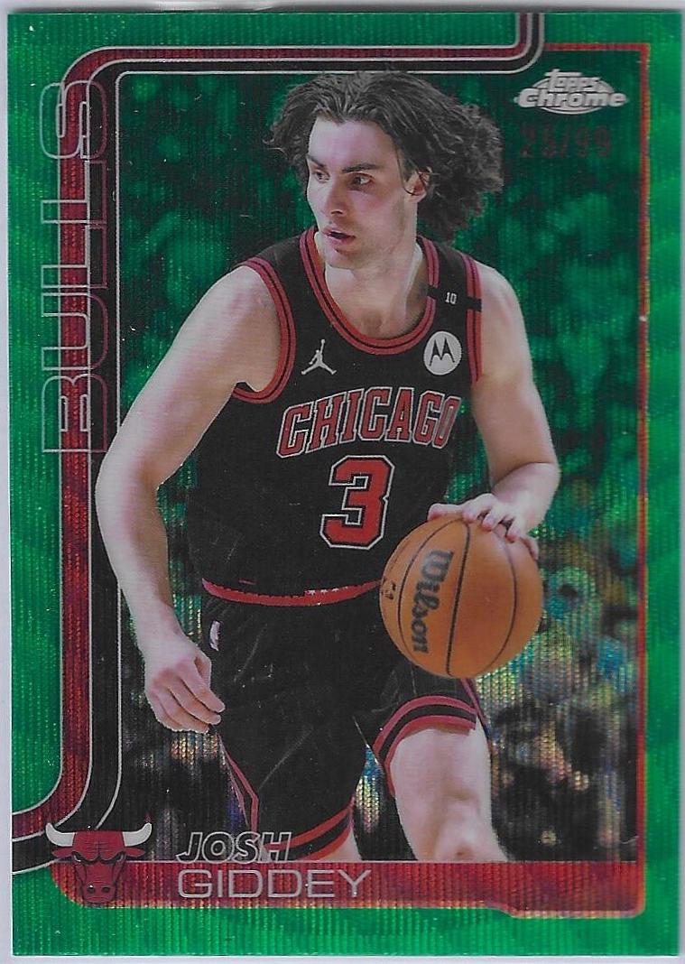 Josh Giddey [Green Refractor] #48