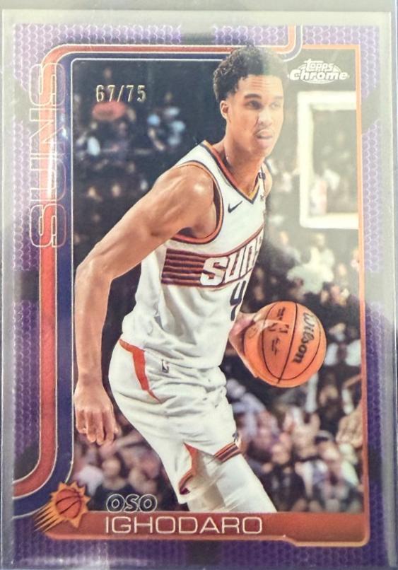 Oso Ighodaro [Purple Basketball Refractor] #109