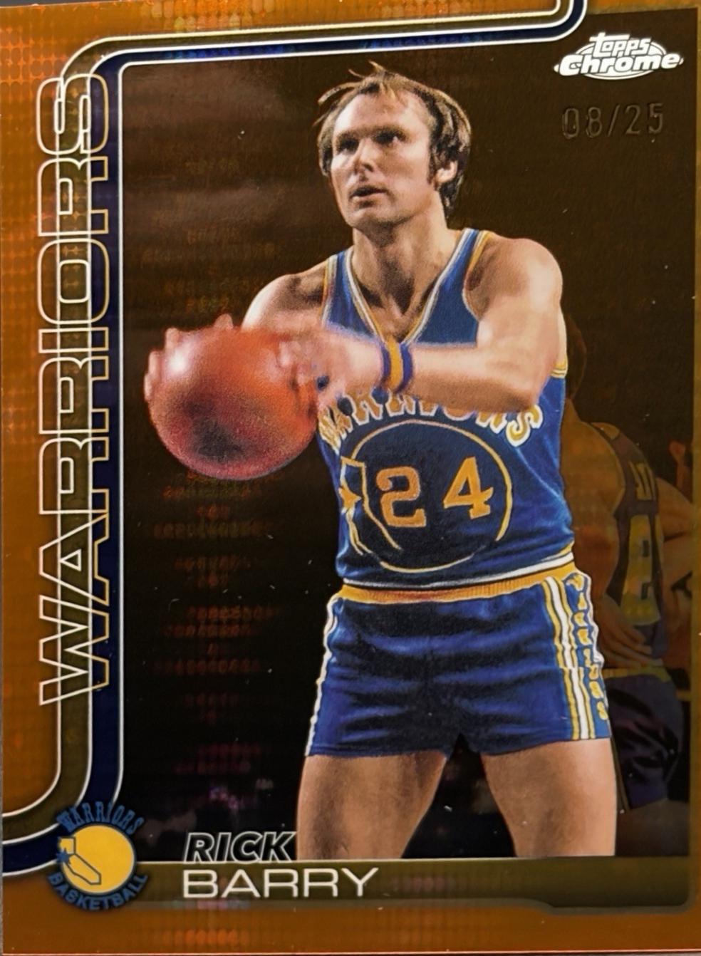 Rick Barry [Pulsar Orange Refractor] #249