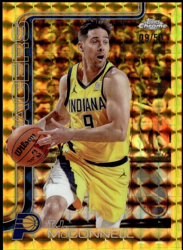 T.J. McConnell [Gold Geometric Refractor] #11