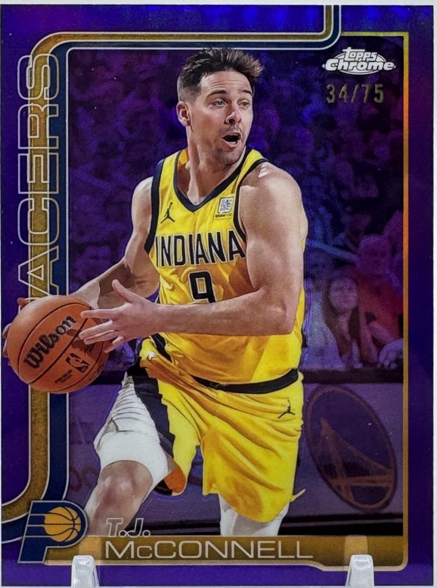 T.J. McConnell [Purple Refractor] #11