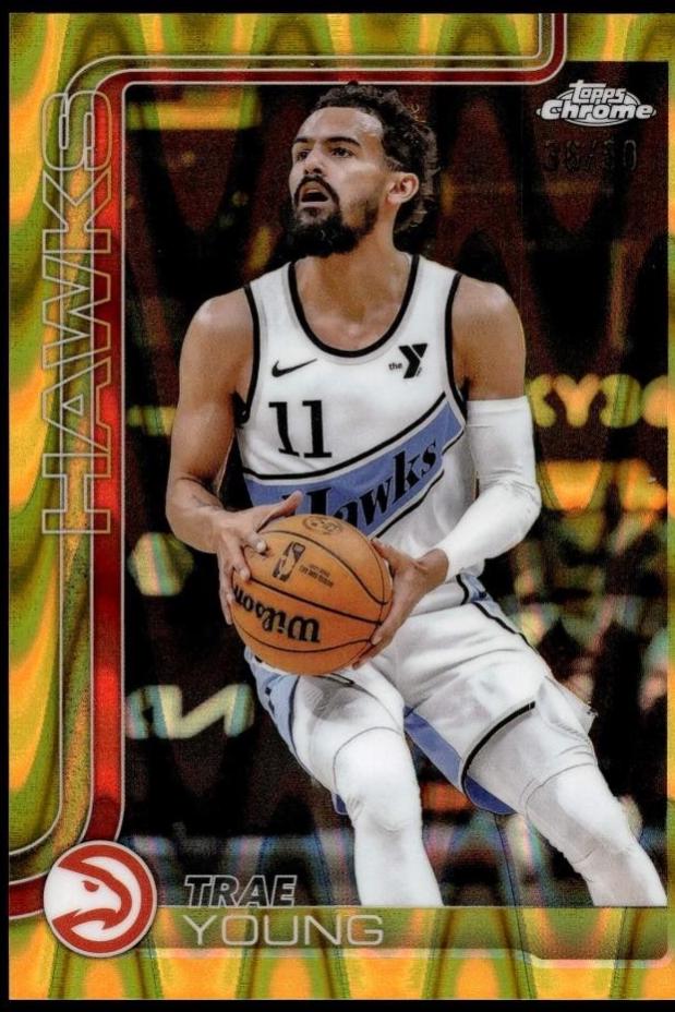 Trae Young [RayWave Gold Refractor] #5